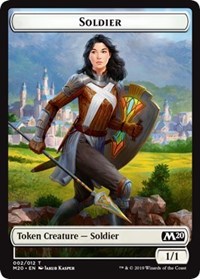 Soldier Token [Core Set 2020] | Galactic Gamez
