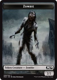 Zombie Token [Core Set 2020] | Galactic Gamez