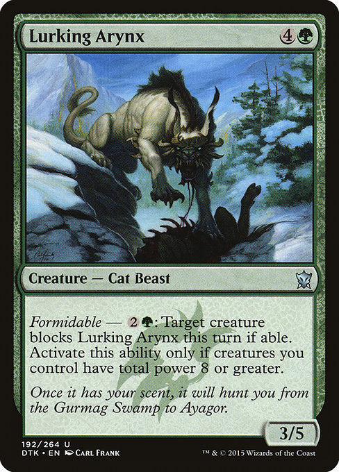 Lurking Arynx [Dragons of Tarkir] | Galactic Gamez
