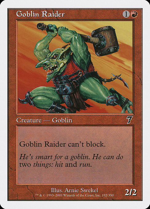 Goblin Raider [Seventh Edition] | Galactic Gamez