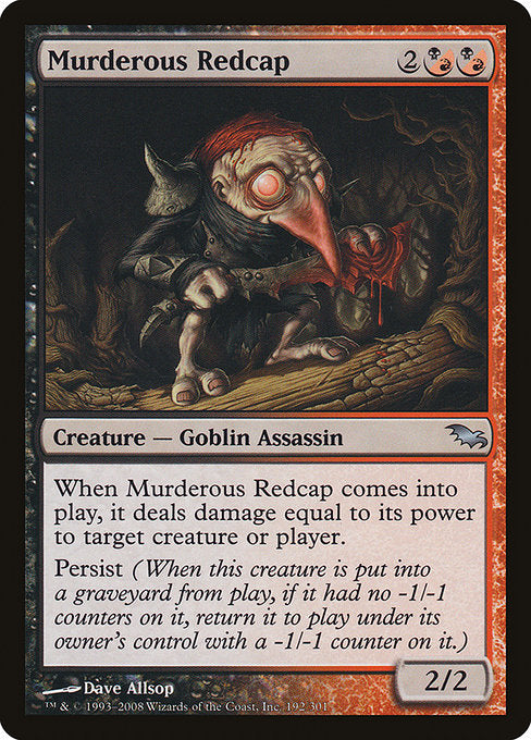 Murderous Redcap [Shadowmoor] | Galactic Gamez