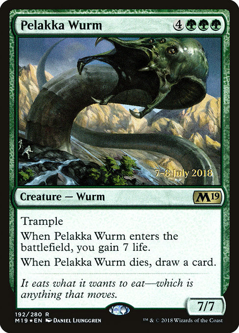 Pelakka Wurm [Core Set 2019 Promos] | Galactic Gamez