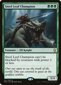 Steel Leaf Champion [Promo Pack: Core Set 2020] | Galactic Gamez