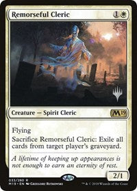 Remorseful Cleric [Promo Pack: Core Set 2020] | Galactic Gamez