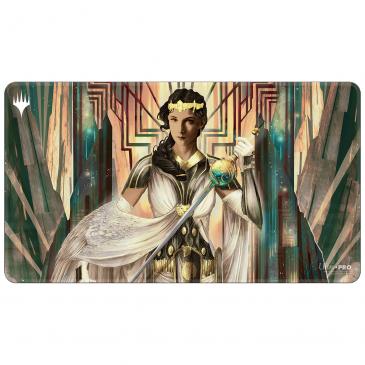 Streets of New Capenna Holofoil Playmat X featuring Elspeth | Galactic Gamez