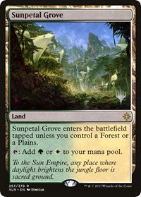 Sunpetal Grove [Promo Pack: Core Set 2020] | Galactic Gamez