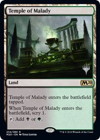 Temple of Malady [Promo Pack: Core Set 2020] | Galactic Gamez