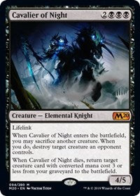 Cavalier of Night [Promo Pack: Core Set 2020] | Galactic Gamez