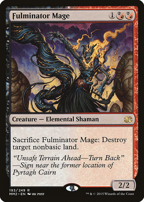 Fulminator Mage [Modern Masters 2015] | Galactic Gamez