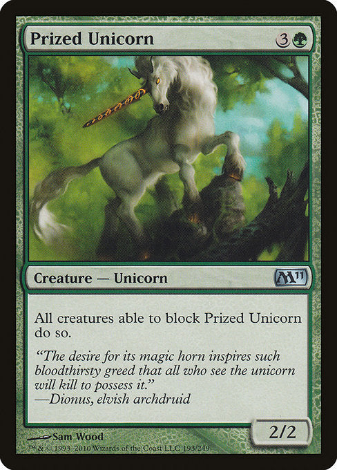 Prized Unicorn [Magic 2011] | Galactic Gamez