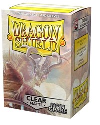 Dragon Shield Non-Glare Matte Clear Sleeves (100-Pack) | Galactic Gamez