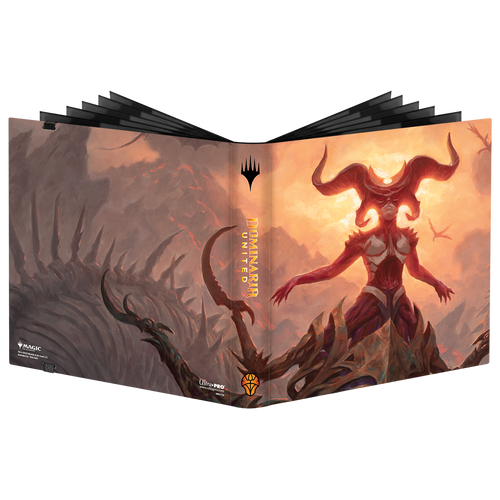 Dominaria United Sheoldred, the Apocalypse 12-Pocket PRO-Binder for Magic: The Gathering | Galactic Gamez