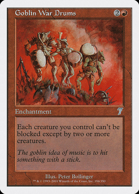 Goblin War Drums [Seventh Edition] | Galactic Gamez