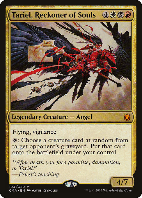 Tariel, Reckoner of Souls [Commander Anthology] | Galactic Gamez
