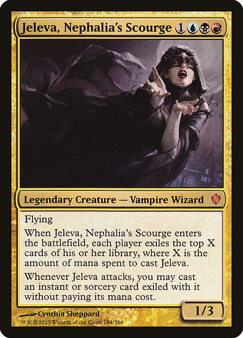 Jeleva, Nephalia's Scourge [Commander 2013] | Galactic Gamez