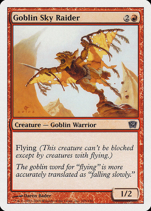 Goblin Sky Raider [Ninth Edition] | Galactic Gamez