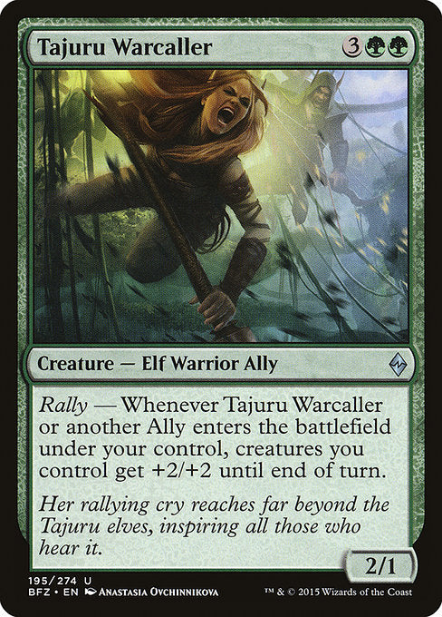 Tajuru Warcaller [Battle for Zendikar] | Galactic Gamez