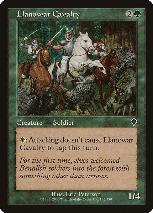 Llanowar Cavalry [Invasion] | Galactic Gamez