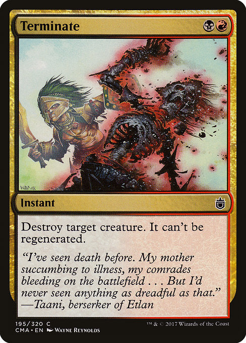 Terminate [Commander Anthology] | Galactic Gamez