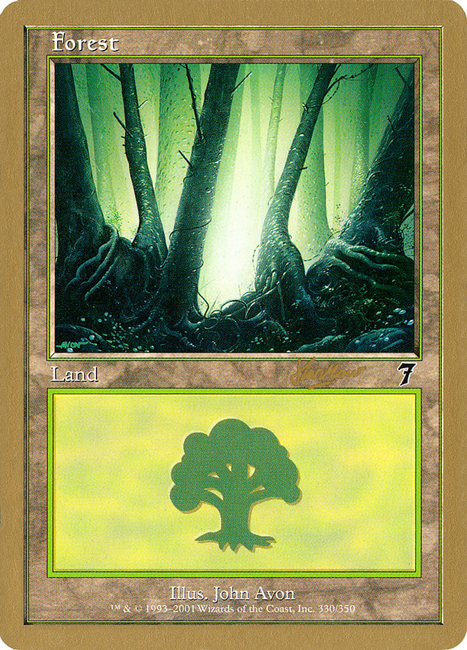 Forest (shh330) (Sim Han How) [World Championship Decks 2002] | Galactic Gamez