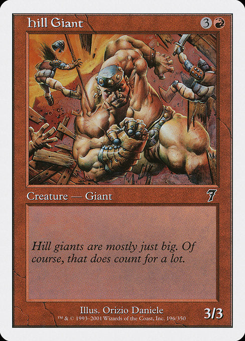 Hill Giant [Seventh Edition] | Galactic Gamez