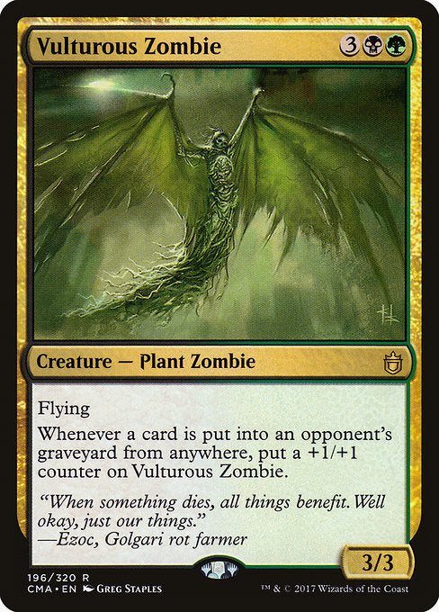 Vulturous Zombie [Commander Anthology] | Galactic Gamez