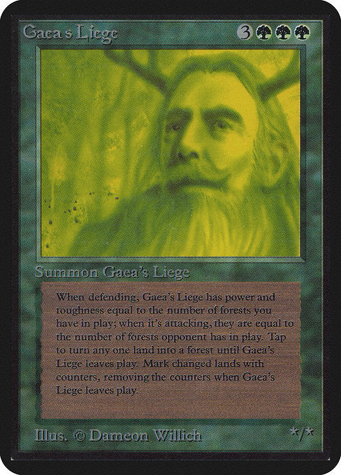 Gaea's Liege [Limited Edition Alpha] | Galactic Gamez