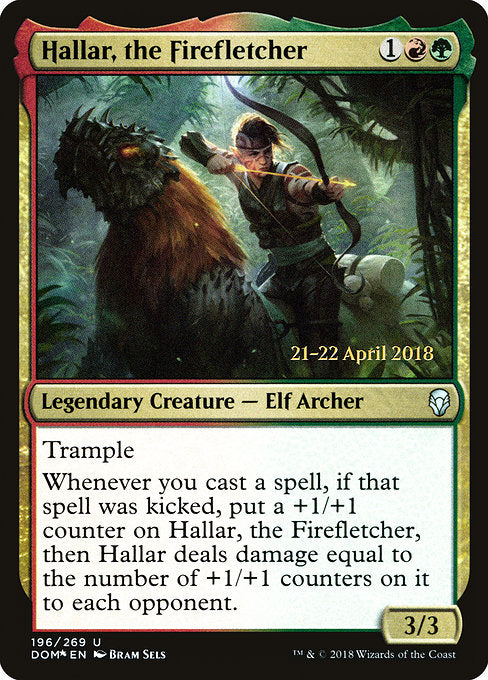 Hallar, the Firefletcher [Dominaria Promos] | Galactic Gamez