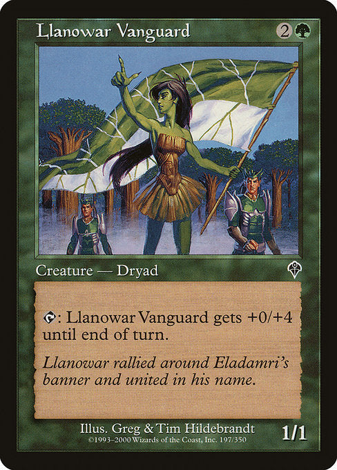 Llanowar Vanguard [Invasion] | Galactic Gamez