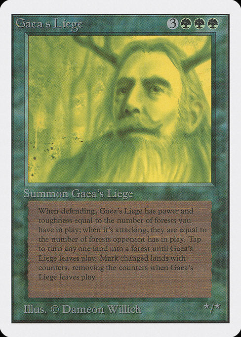Gaea's Liege [Unlimited Edition] | Galactic Gamez