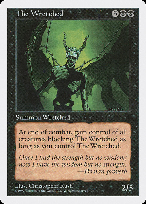 The Wretched [Fifth Edition] | Galactic Gamez