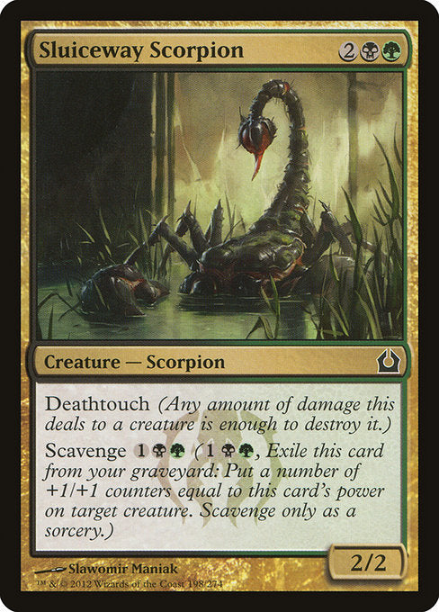 Sluiceway Scorpion [Return to Ravnica] | Galactic Gamez