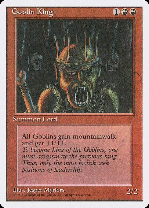 Goblin King [Fourth Edition] | Galactic Gamez