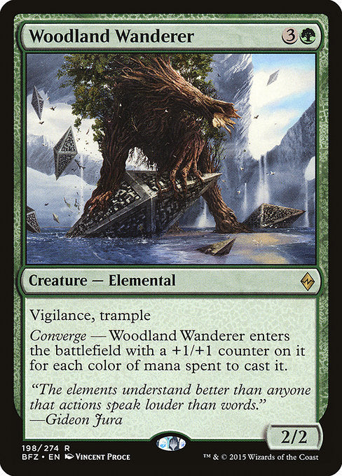 Woodland Wanderer [Battle for Zendikar] | Galactic Gamez