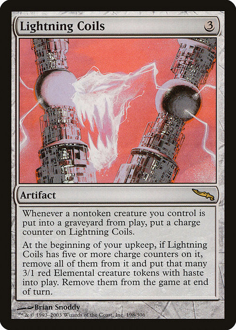 Lightning Coils [Mirrodin] | Galactic Gamez