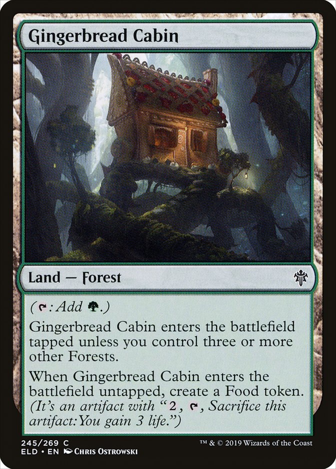 Gingerbread Cabin [Throne of Eldraine] | Galactic Gamez