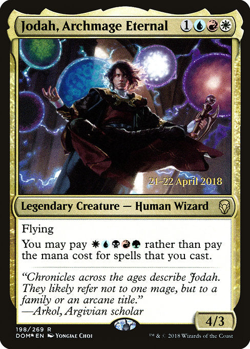Jodah, Archmage Eternal [Dominaria Promos] | Galactic Gamez