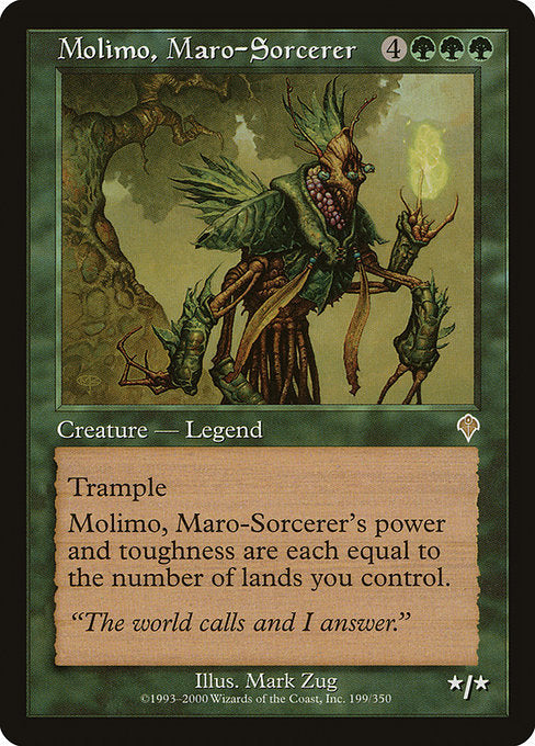 Molimo, Maro-Sorcerer [Invasion] | Galactic Gamez
