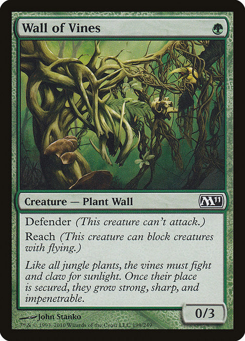 Wall of Vines [Magic 2011] | Galactic Gamez