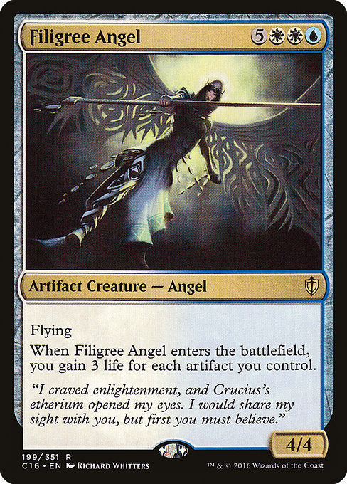 Filigree Angel [Commander 2016] | Galactic Gamez