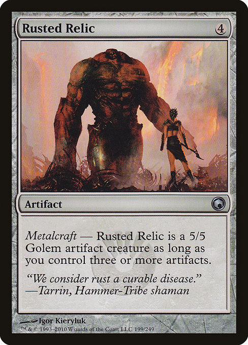 Rusted Relic [Scars of Mirrodin] | Galactic Gamez