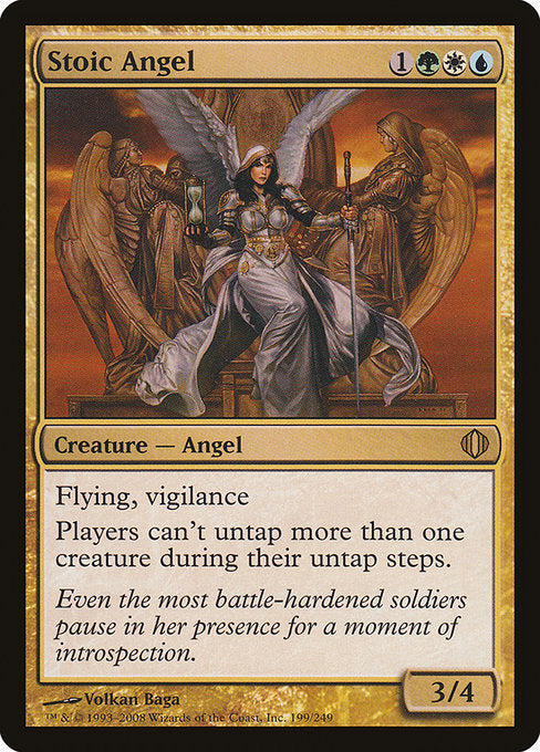Stoic Angel [Shards of Alara] | Galactic Gamez