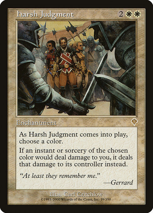 Harsh Judgment [Invasion] | Galactic Gamez