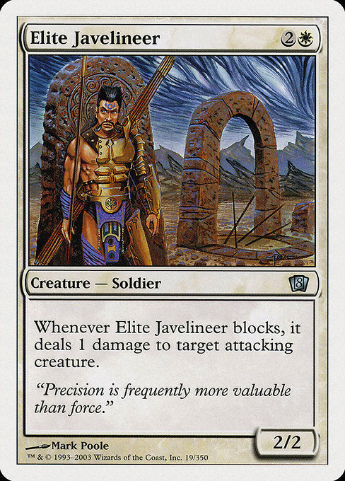 Elite Javelineer [Eighth Edition] | Galactic Gamez