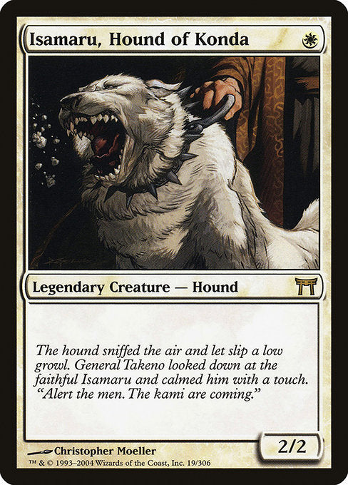 Isamaru, Hound of Konda [Champions of Kamigawa] | Galactic Gamez