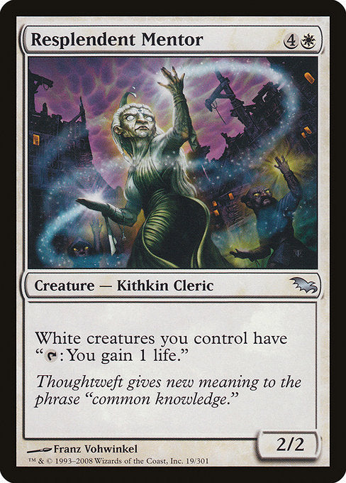 Resplendent Mentor [Shadowmoor] | Galactic Gamez