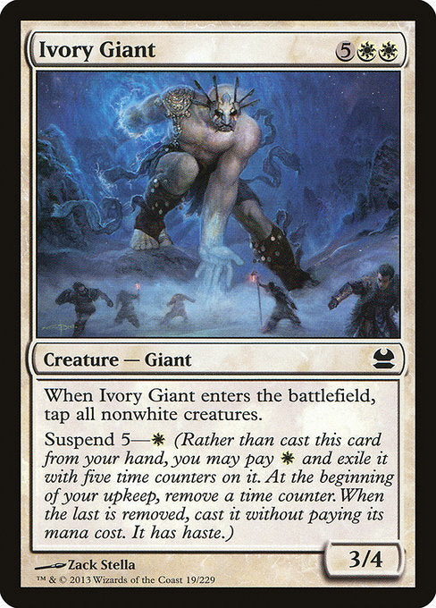 Ivory Giant [Modern Masters] | Galactic Gamez