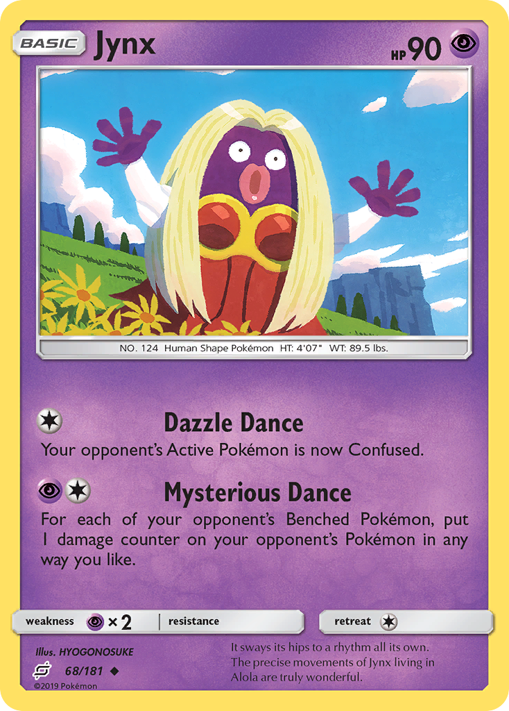 Jynx (68/181) [Sun & Moon: Team Up] | Galactic Gamez