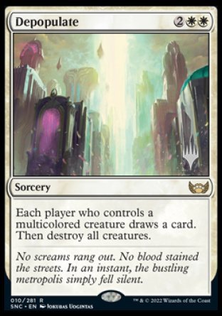Depopulate (Promo Pack) [Streets of New Capenna Promos] | Galactic Gamez