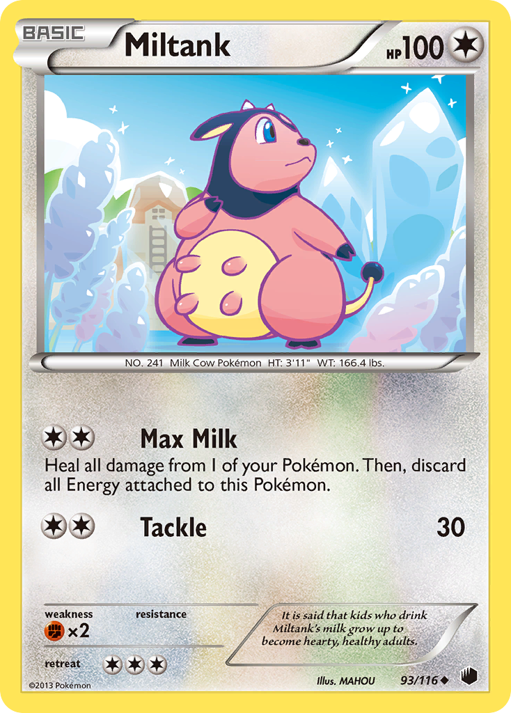 Miltank (93/116) [Black & White: Plasma Freeze] | Galactic Gamez